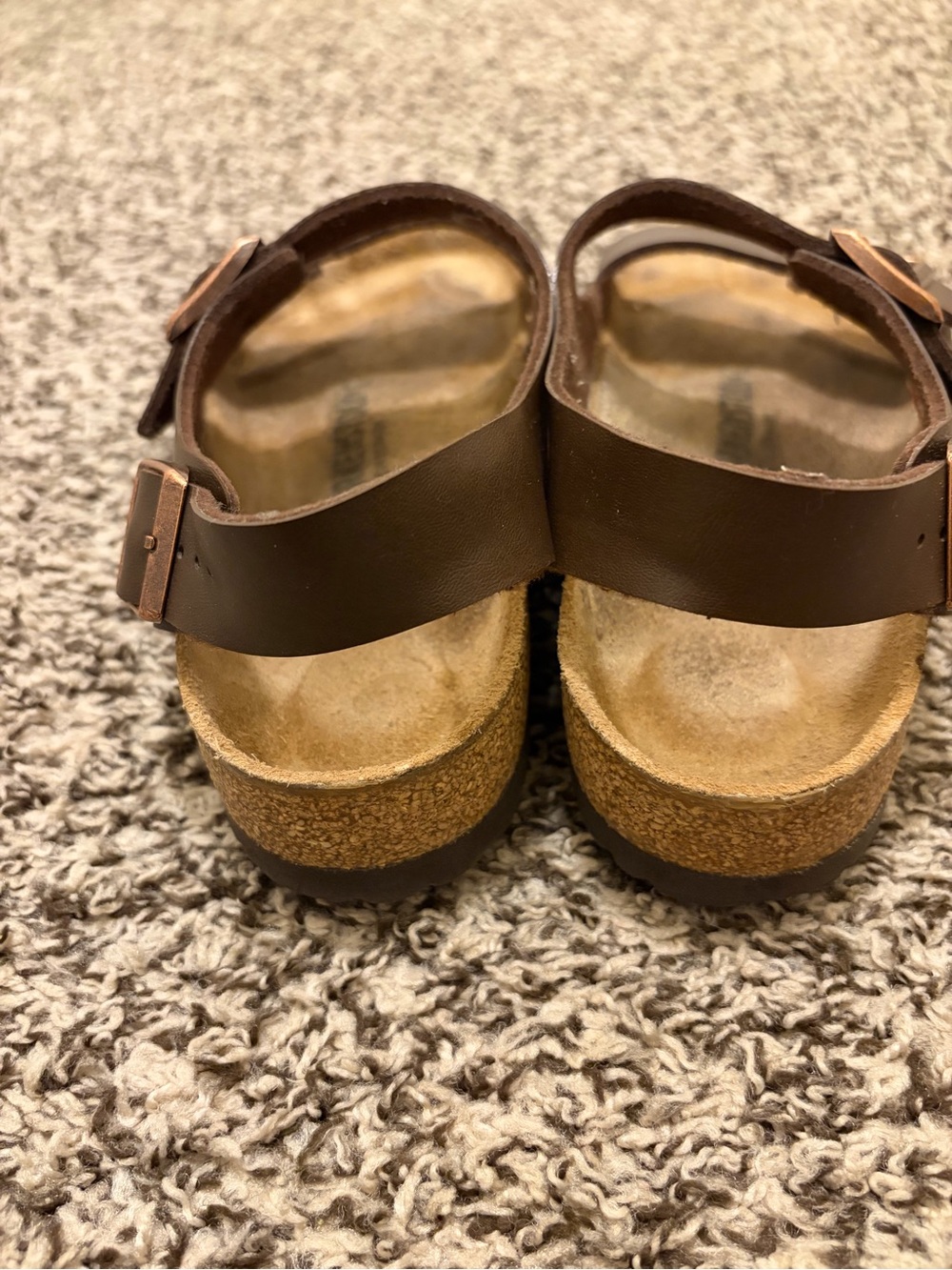 Birkenstock Brown Milano Double Strap Sandal - Picture 7 of 11